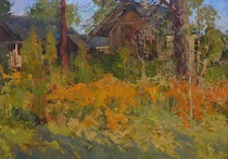 Appraisal: Mark Kremer Russian born First Colors of Fall Oil on