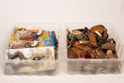 Appraisal: A large collection of toys relating to the Wild West