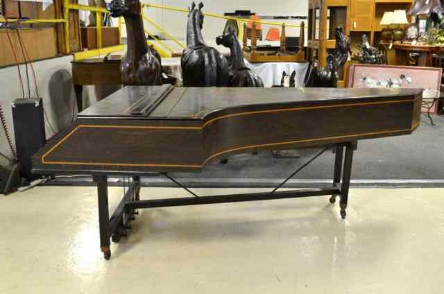 Appraisal: Alec Hodsdon Lavenham HarpsichordLabeled Alec Hodson Lavenham Suffolk Fecit Anno