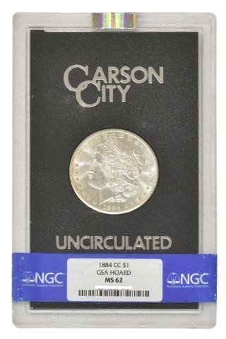 Appraisal: US Carson City Silver Dollar GSA Hoard housed in NGC