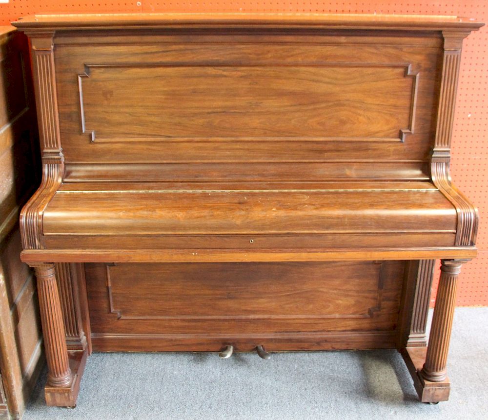 Appraisal: Steinway And Sons Upright Piano Serial Nice grain on the