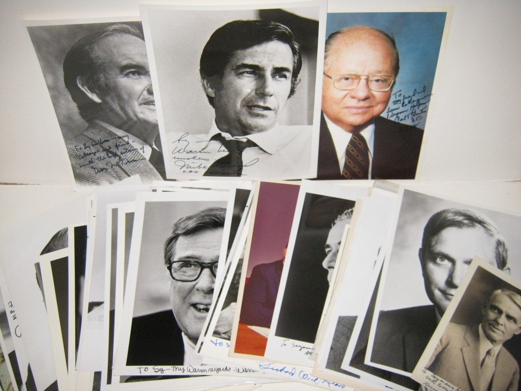 Appraisal: POLITICIANS--AMERICAN Group of over Photographs Signed and Inscribed to Congressman