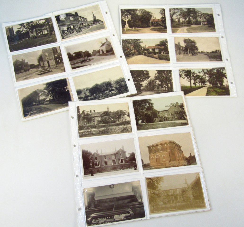 Appraisal: Various early thC and later postcards Lincolnshire and other related