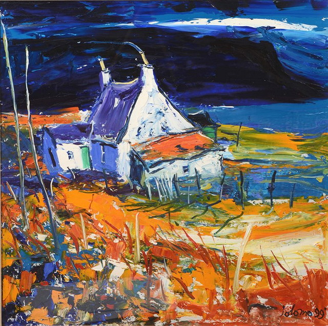 Appraisal: John Lowrie Morrison Scottish b Windy Morning at the Gribun