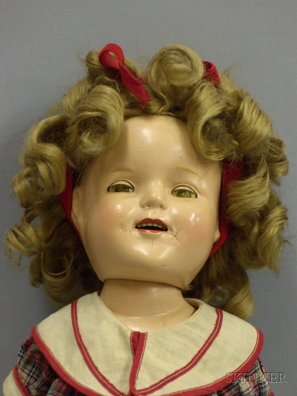 Appraisal: Ideal Composition Shirley Temple Doll c with open mouth sleeping