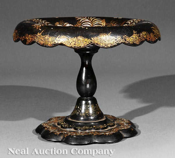 Appraisal: An American Rococo Carved Rosewood Console tag re c -