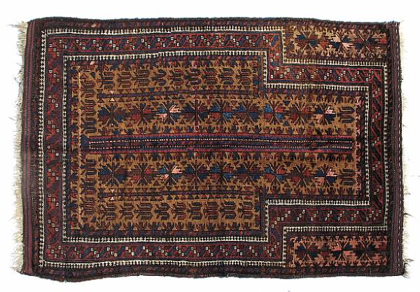 Appraisal: A Balouch rug size approximately ft x ft in