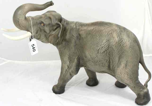 Appraisal: Beswick Elephant - Trunk in Salute in Matt