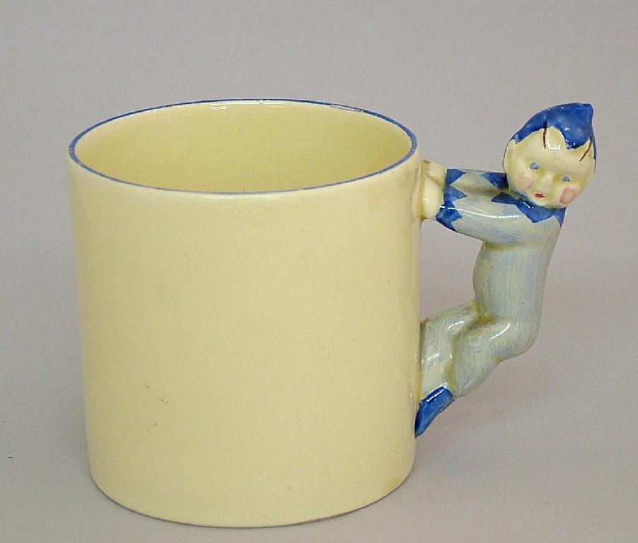 Appraisal: Pixie' mug with blue colourway high