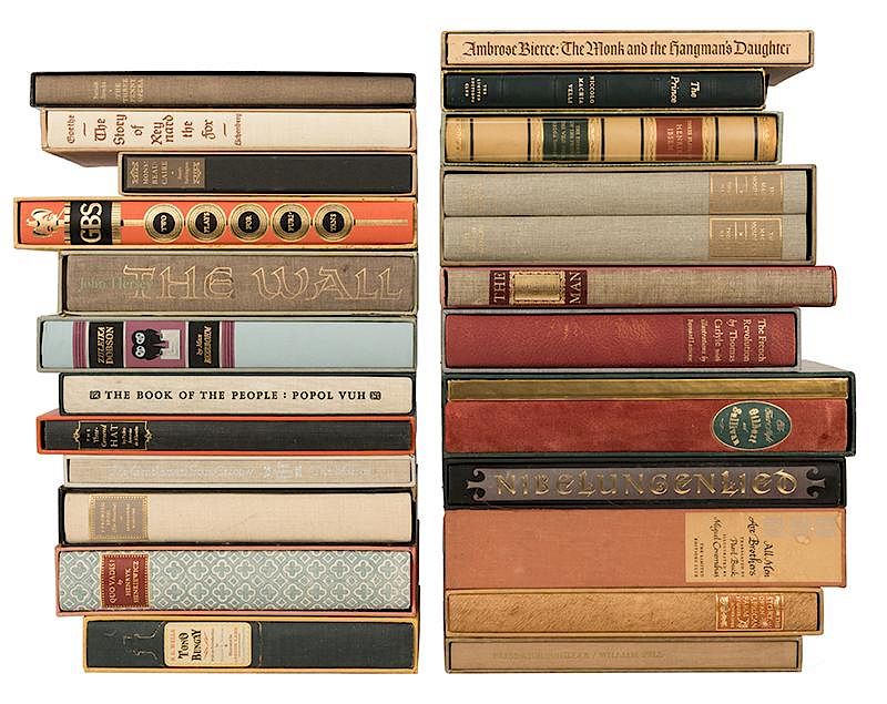 Appraisal: Group of Miscellaneous Volumes by The Limited Editions Club Group