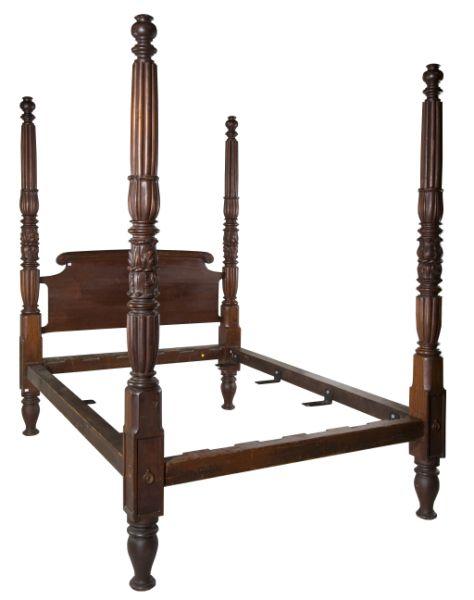 Appraisal: American Classical Tall Post Bed probably New York circa -