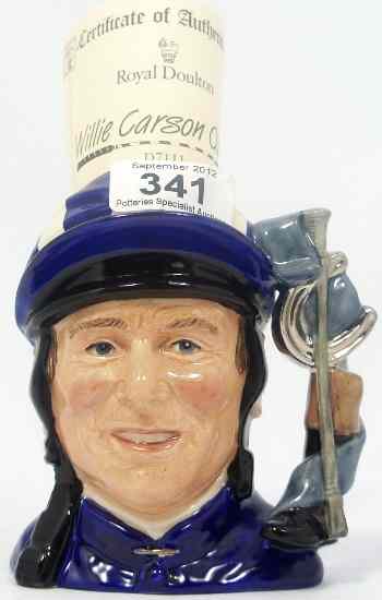 Appraisal: Royal Doulton Small Character Jug Willie Carson O B E