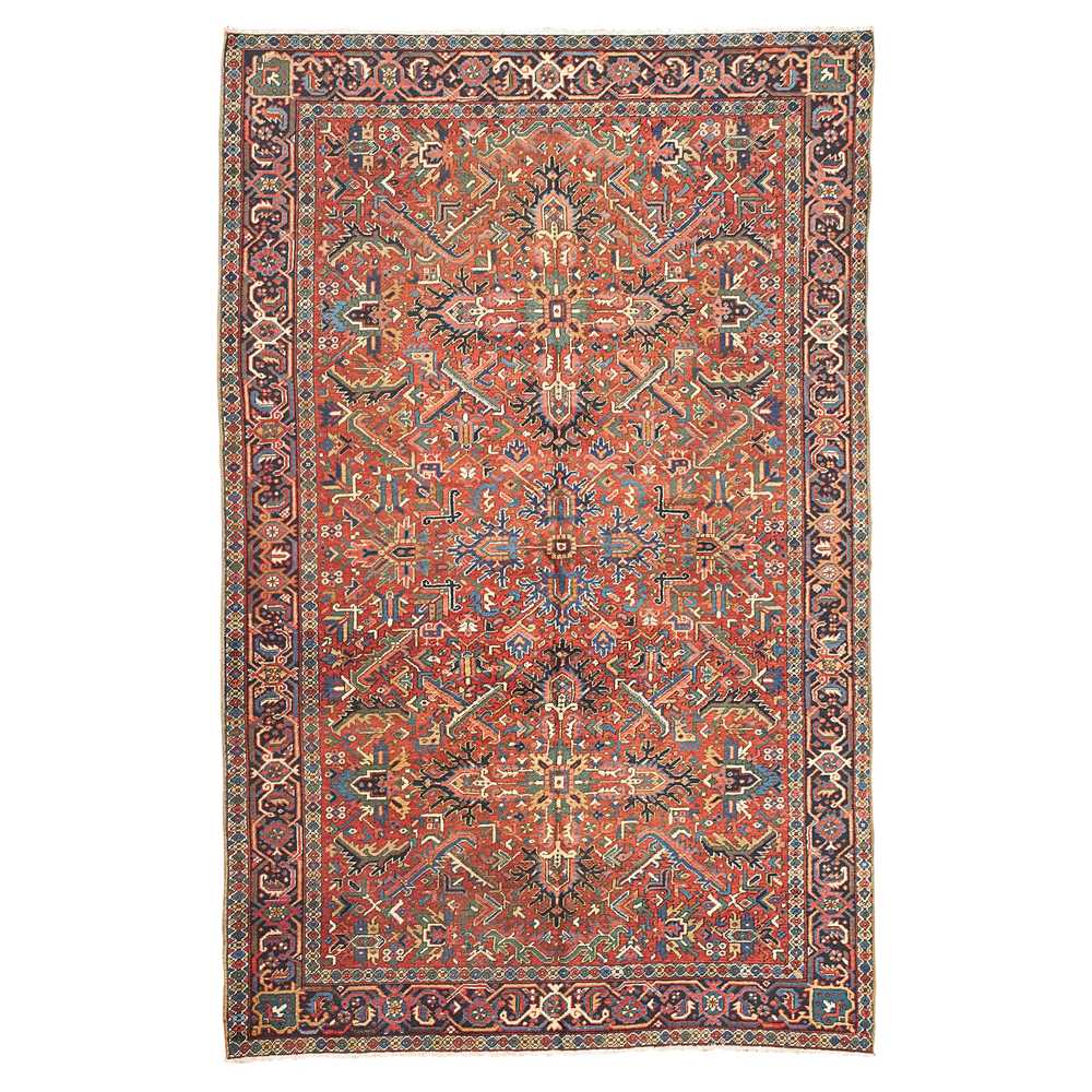 Appraisal: HERIZ CARPET NORTHWEST PERSIA LATE TH EARLY TH CENTURY the