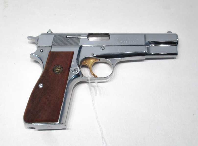 Appraisal: BROWNING CENTENNIAL - HI-POWER SEMI AUTOMATIC PISTOL mm caliber barrel