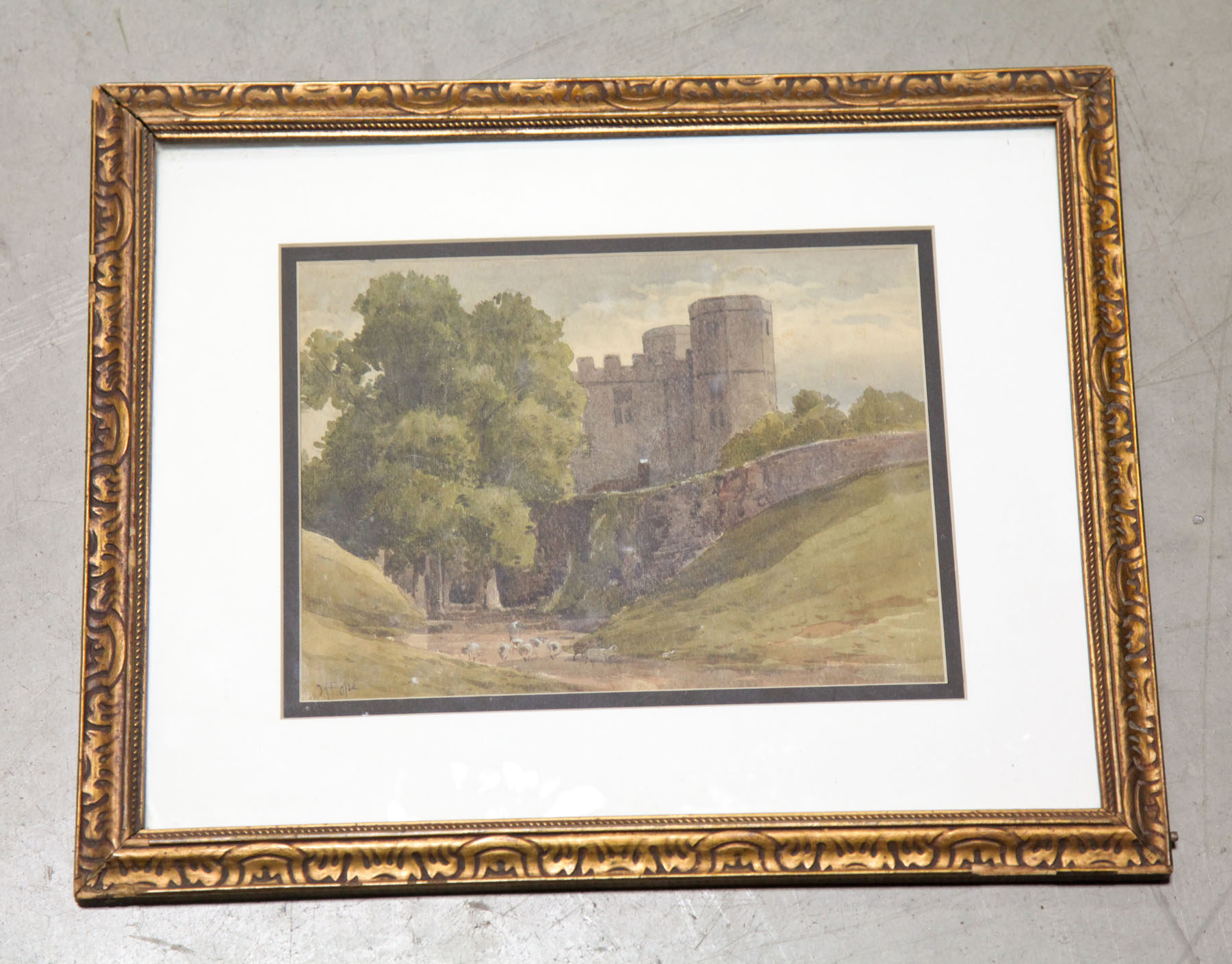 Appraisal: LANDSCAPE PAINTING BY HENRY MARTIN POPE ENGLISH - Watercolor on