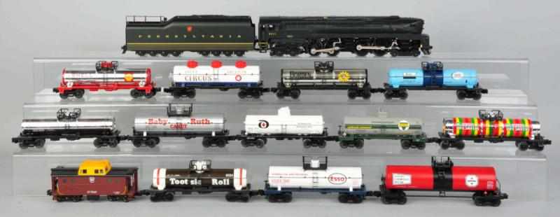 Appraisal: Lionel O-Gauge Freight Train Set Contemporary Includes no Lionel steam