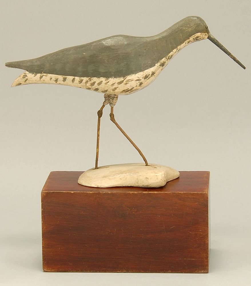 Appraisal: DECORATIVE YELLOWLEGS By Alfred Gardner of Accord Massachusetts