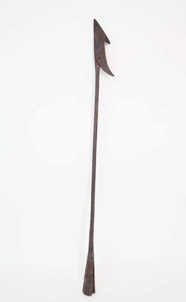 Appraisal: Wrought Iron Toggle Whaling Harpoon circa Wrought Iron Toggle Whaling