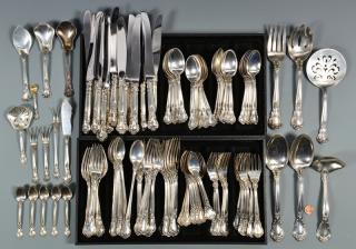 Appraisal: pc Gorham Chantilly Flatware Gorham sterling silver flatware Chantilly pattern