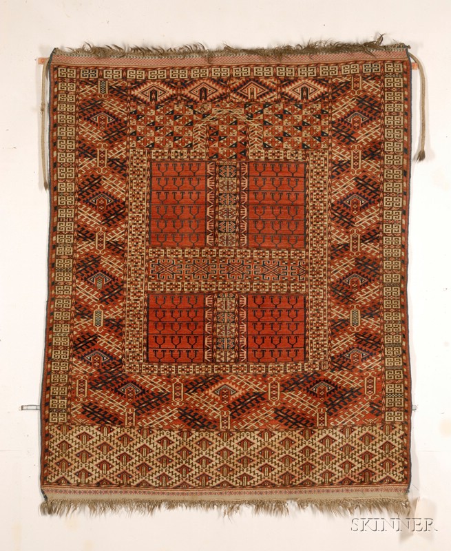 Appraisal: Tekke Ensi West Turkestan late th early th century ft