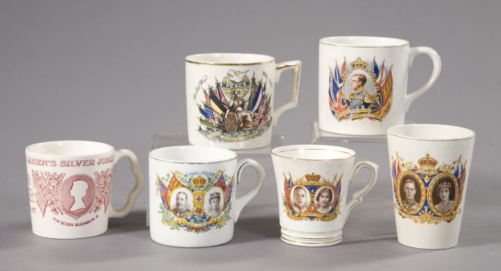 Appraisal: Six-Piece Collection of Commemorative Ware consisting of a five-piece group