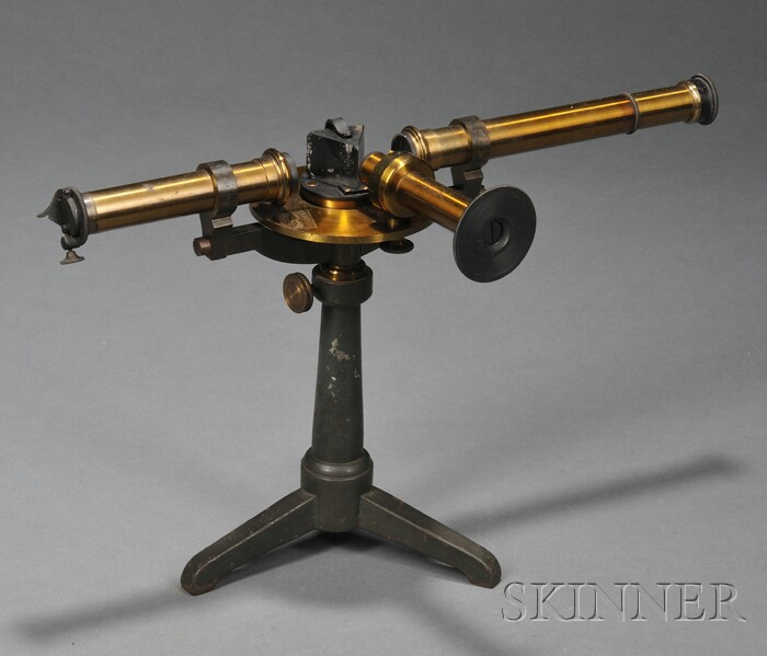 Appraisal: Brass and Iron Spectroscope Heele Berlin th century with tripod