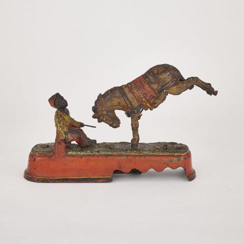 Appraisal: Painted Cast Iron Always Did Spise a Mule Mechanical Bank