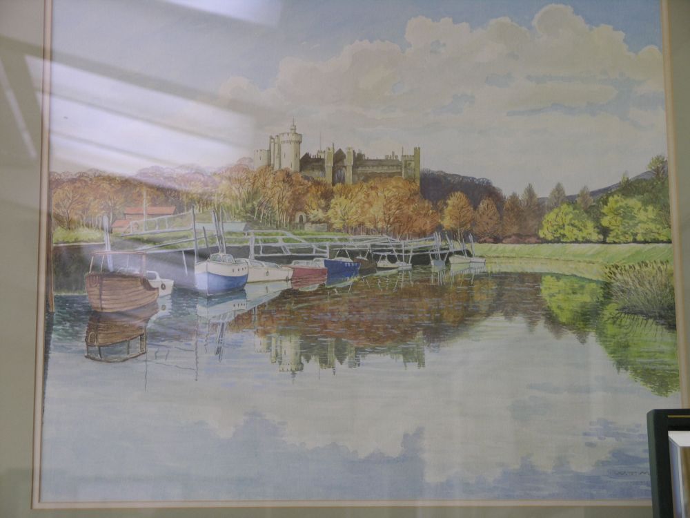 Appraisal: W T Mills - watercolour - local view of The