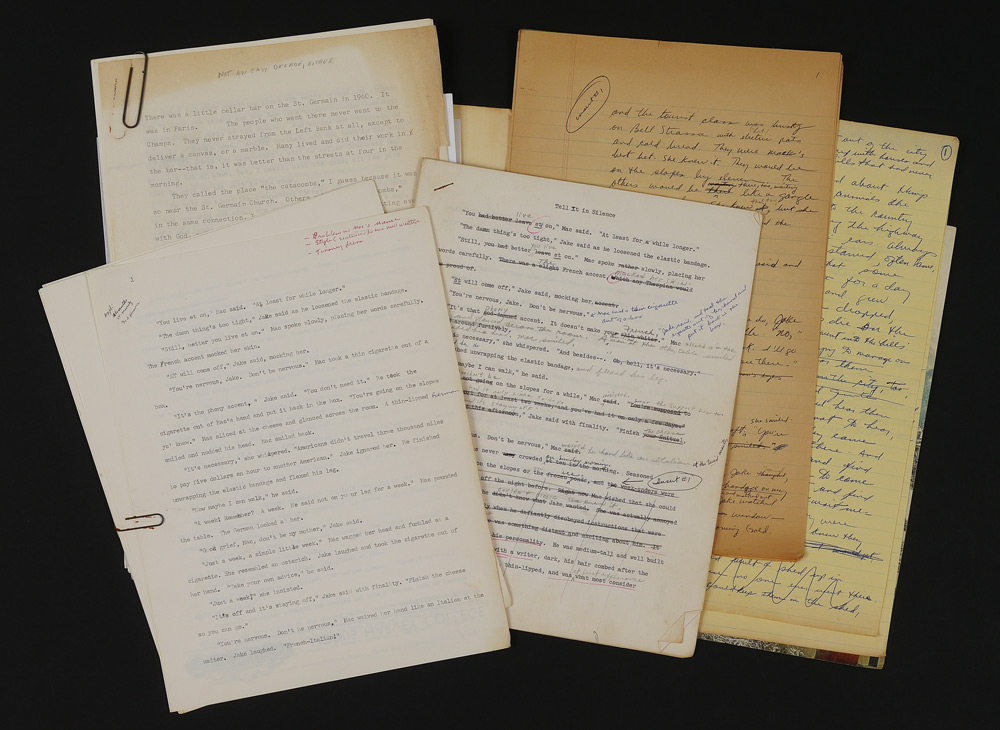 Appraisal: GERTRUDE STEIN ALICE B TOKLAS PHOTOGRAPH AUTOGRAPH BOOK MANUSCRIPT LOT