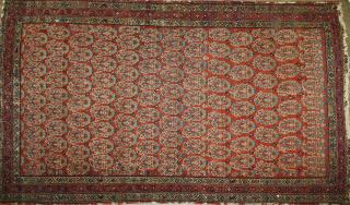 Appraisal: early th c Persian area rug with allover boteh design