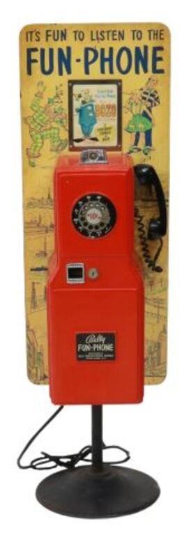 Appraisal: Coin-operated novelty Fun Phone Bally Manufacturing Chicago Illinois c s