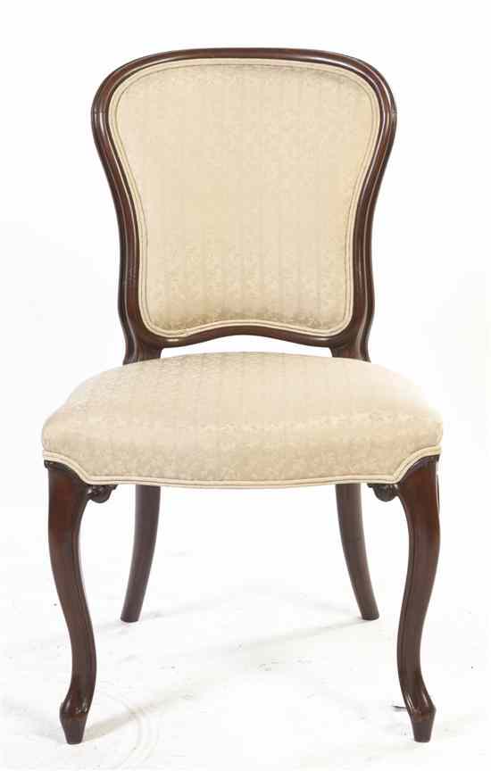 Appraisal: A Louis XV Style Side Chair having an upholstered back