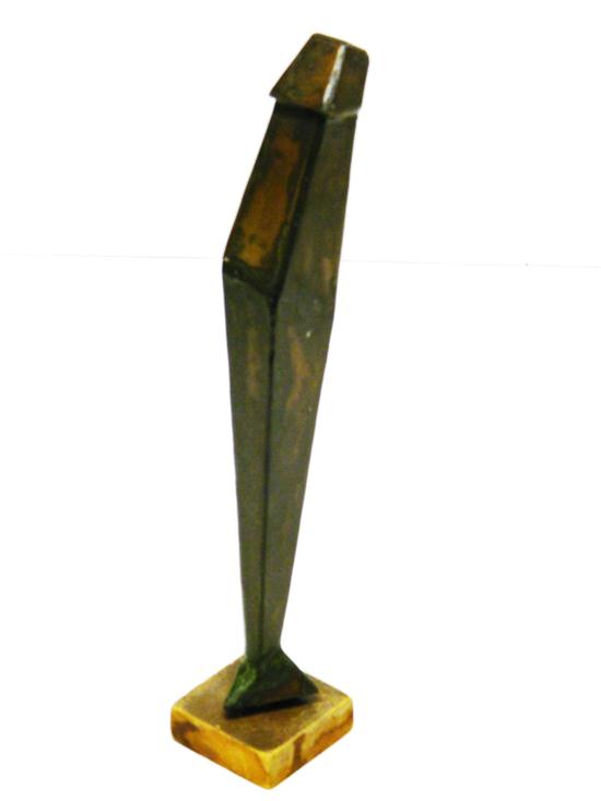 Appraisal: Louis W Ludvik Durchanek Czech American - metal abstracted figure