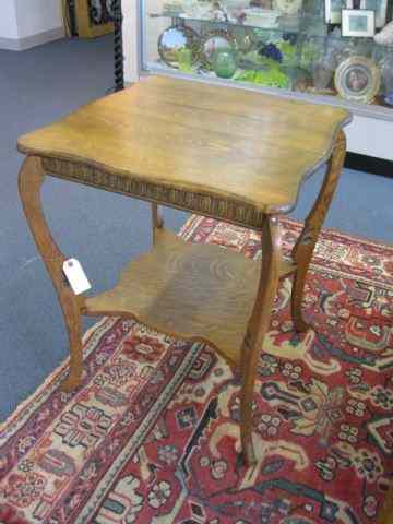 Appraisal: Oak Library Table