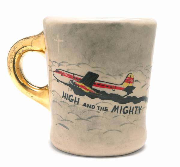 Appraisal: A John Wayne gifted mug from The High and the