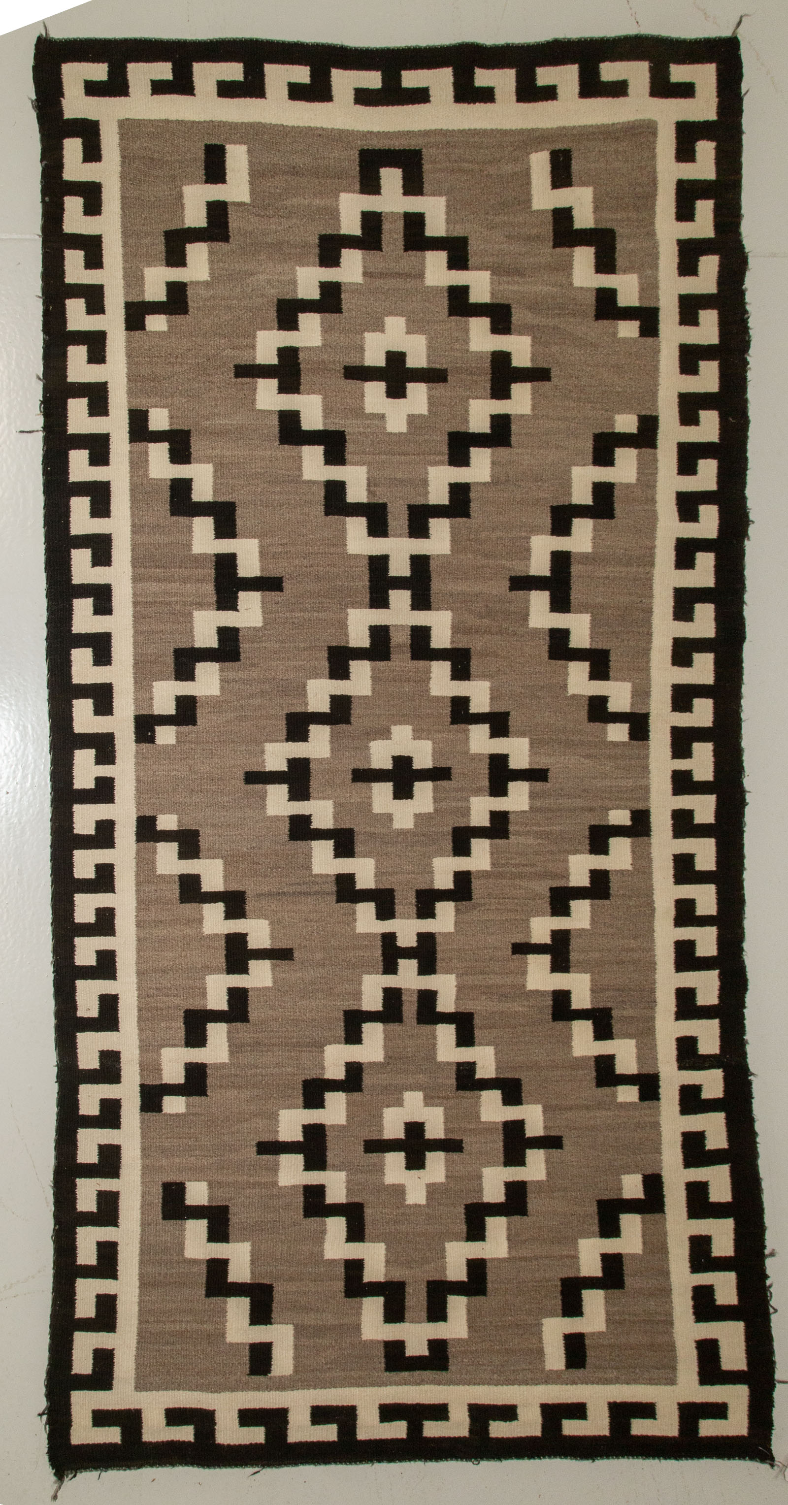 Appraisal: NAVAJO BLANKET ARIZONA X nd half th century Hand-woven wool