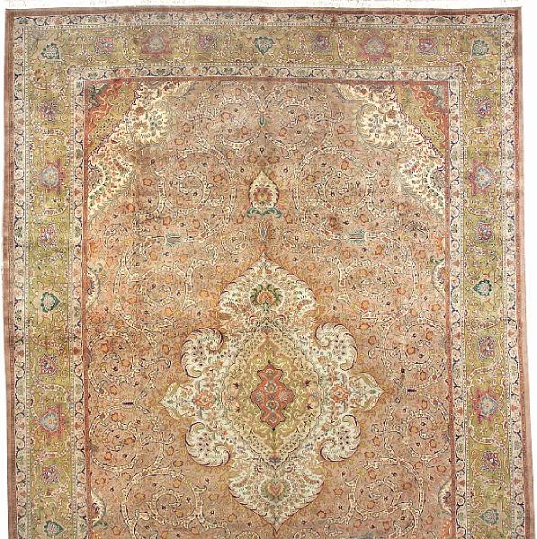 Appraisal: A Tabriz carpet Northwest Persia second quarter th century size