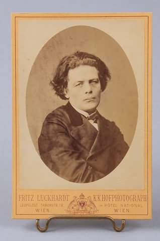 Appraisal: Cabinet card of Anton Rubinstein - Noted Russian composer by