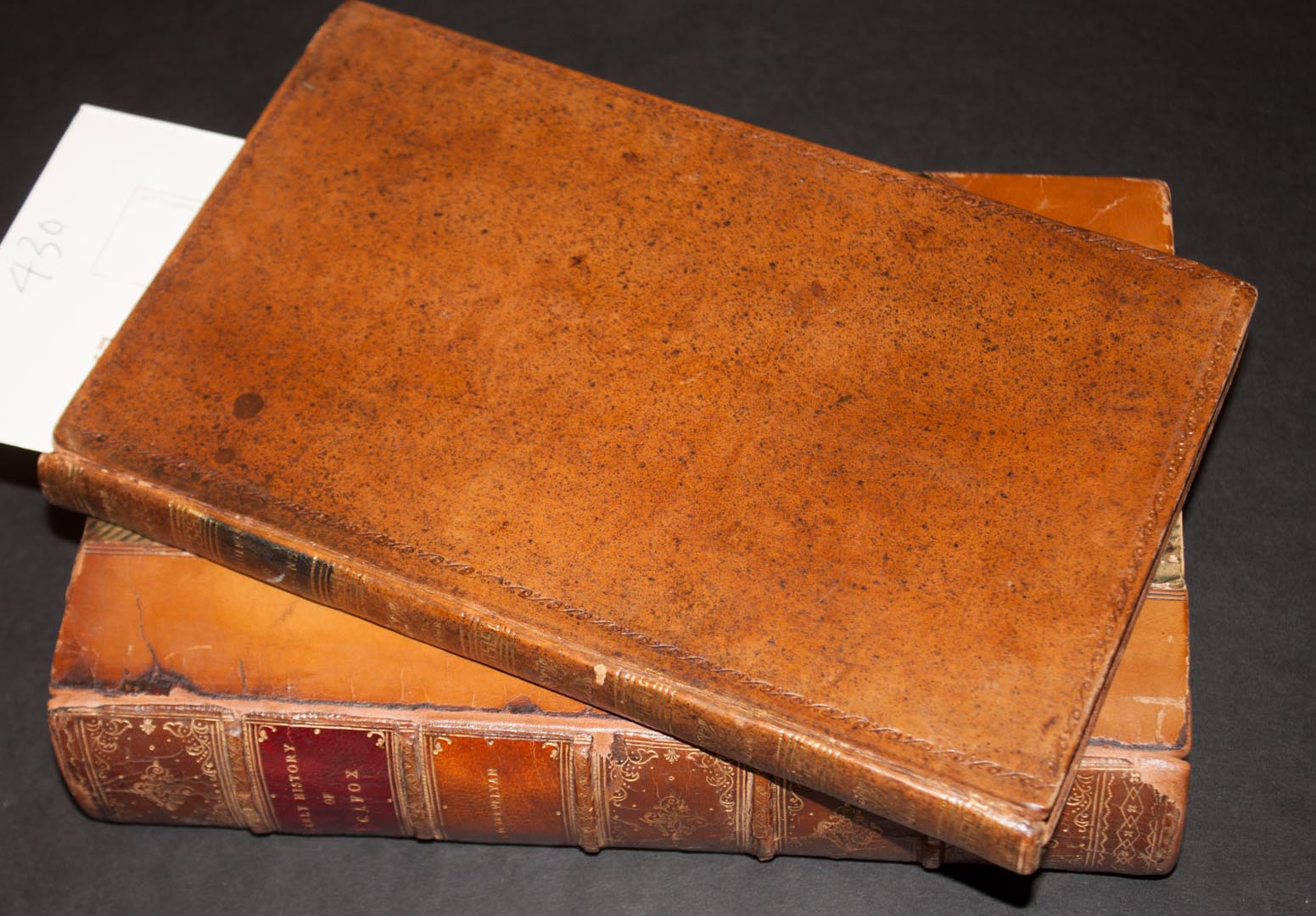 Appraisal: English Reformers Two good leather bindings Memoirs of William Stevens