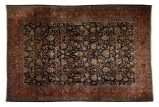 Appraisal: A TABRIZ CARPET A TABRIZ CARPET Central Persia first quarter