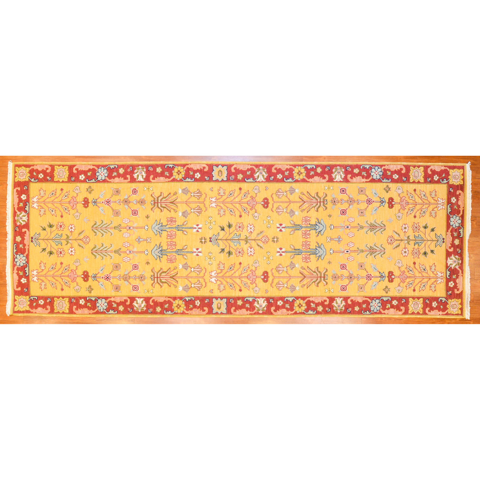 Appraisal: NOURMAK GALLERY RUG CHINA X Fourth quarter- th century hand-knotted