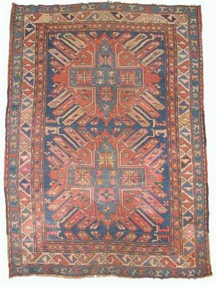 Appraisal: Karabagh rug south caucasus circa th century ft in x