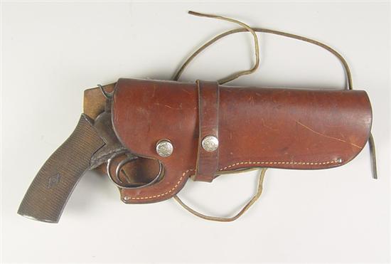 Appraisal: Civil War Era Percussion Revolver Made by D Bentley London