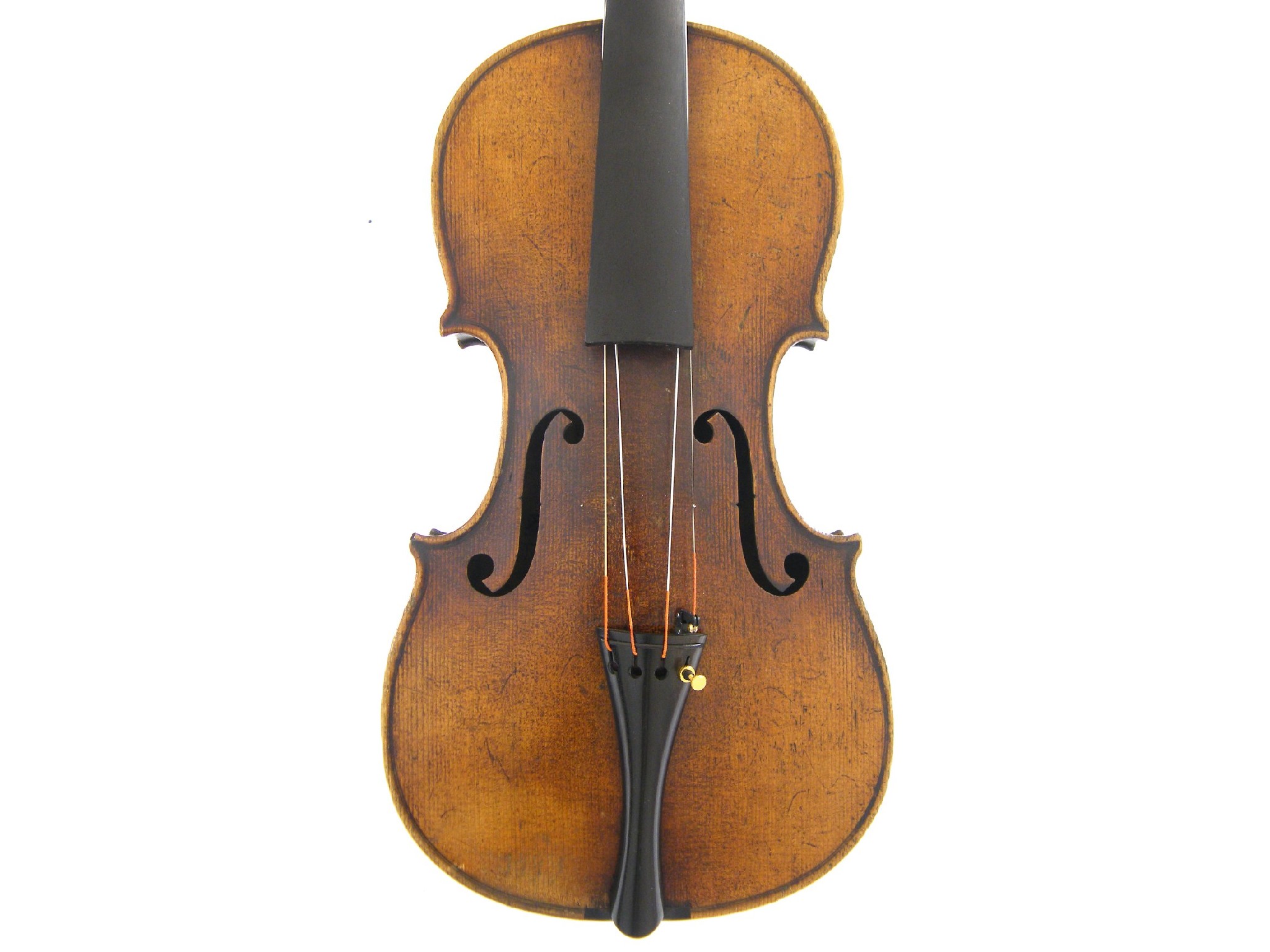 Appraisal: German violin labelled Richard Weichold Paulus Dresden cm