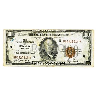 Appraisal: U S CURRENCY Eighty-four pieces including FR- New York Federal