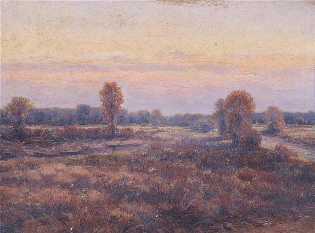 Appraisal: OTTO OLDRICH FARSKY American - An autumnal landscape in the