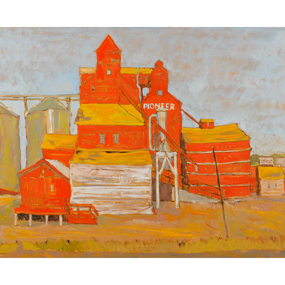 Appraisal: ROBERT FRANCIS MICHAEL MCINNIS PIONEER GRAIN ELEVATOR AT ALLIANCE ALBERTA