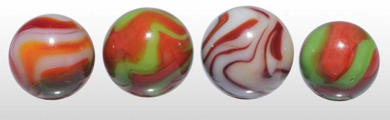 Appraisal: Lot of Machine Made Marbles Description Includes Christensen and Peltier