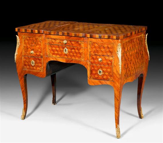 Appraisal: POUDREUSE Louis XV in the style of R VANDERCRUSE Roger