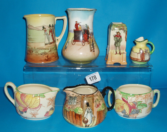 Appraisal: A Collection Of Various Series Ware To Include Gaffers Cream